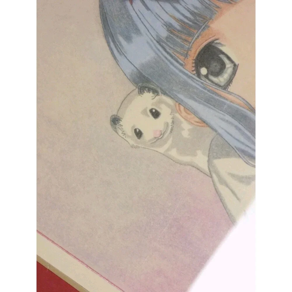 Baby Princess Watayuki Amatsuka Framed Anime Drawing Art Picture Natsuki Mibu